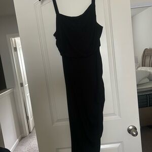 Sofia by Sofia Vergara Black Strapless Dress